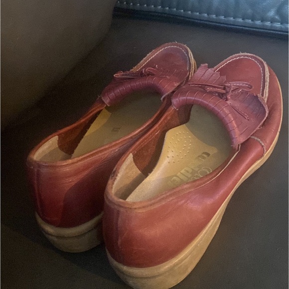 cobbie cuddlers loafers womens vintage maroon shoes size 7 - Picture 3 of 4
